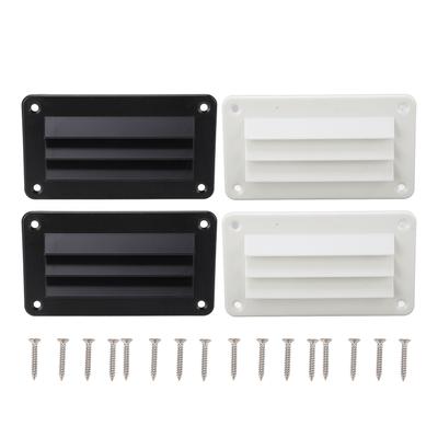 2pcs RV Air Vent Louver Professional Bathroom Office Ventilation Outlet Grille Louver for Boat Yacht Home RV Air Vent Cover