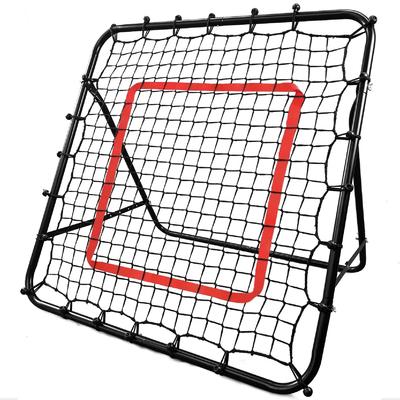 Rebound 100cm X Training Pitching Practice Aid [Japanese Company] Net, 100cm, Foldable, Indoor/Outdoor Use, Soccer, Baseball, Futsal, Net, (Black)