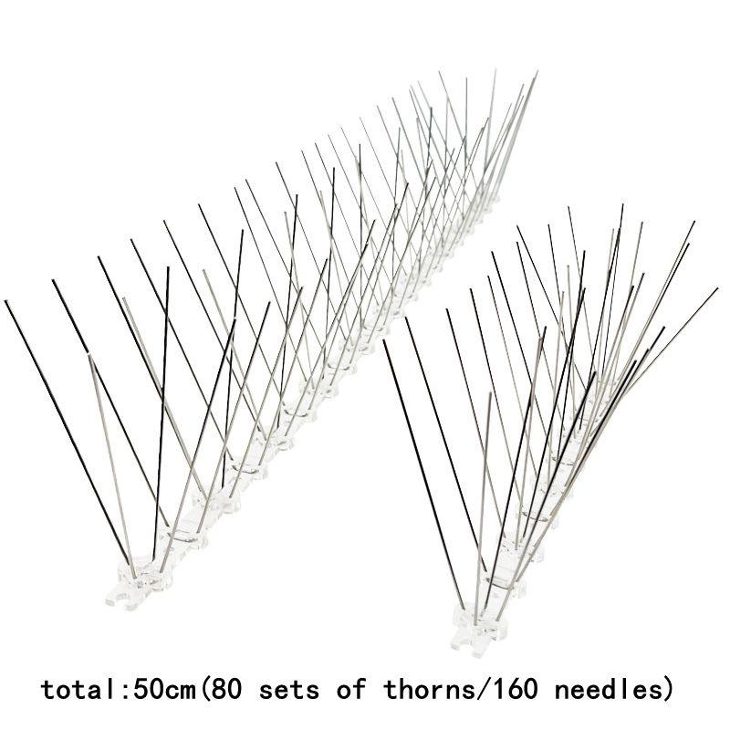 1-20 Stück Vogelabwehrspikes Langlebige Vogelabwehrspikes Pfeil Taubenspikes Zaun-Kit Eichhörnchen Waschbär Taube Tierabwehrspikes