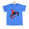 Boy's Summer Spiderman T-Shirt: Pure Cotton Short Sleeve Top