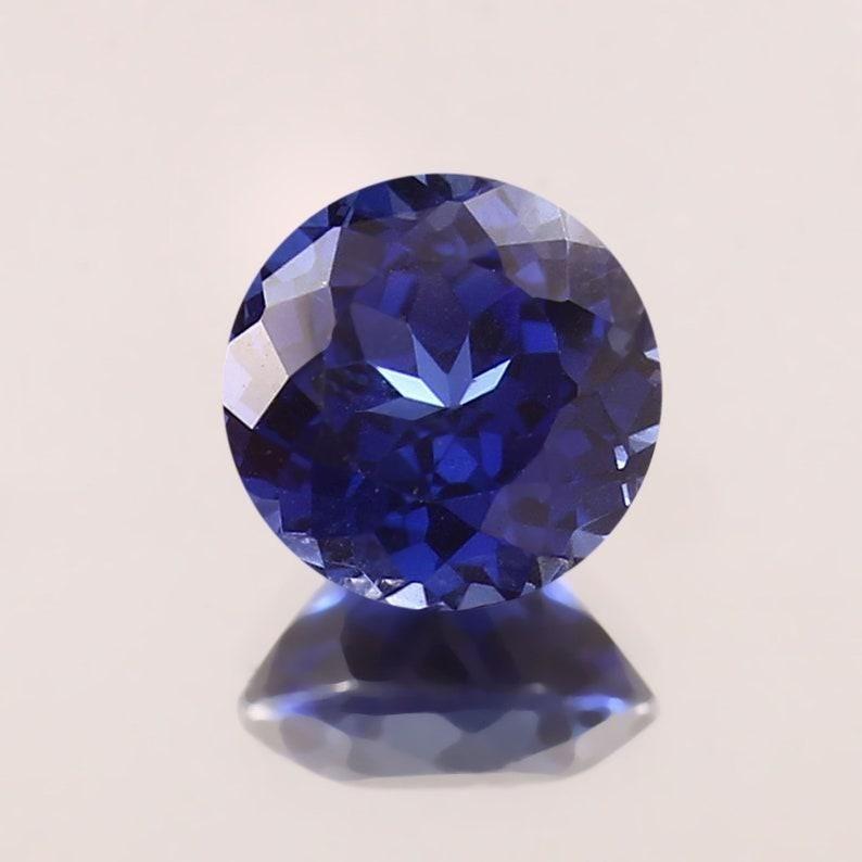 AAA Royal Blue Sapphire 8x8MM Round Cut Loose Gemstone