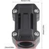 Engine Bumper Block, 2 Pair Motorcycle Engine Guard Bumper Block Protection Decor 22/25/28mm Fit for R1200GS R1150GS, Engine Bumper Block Black