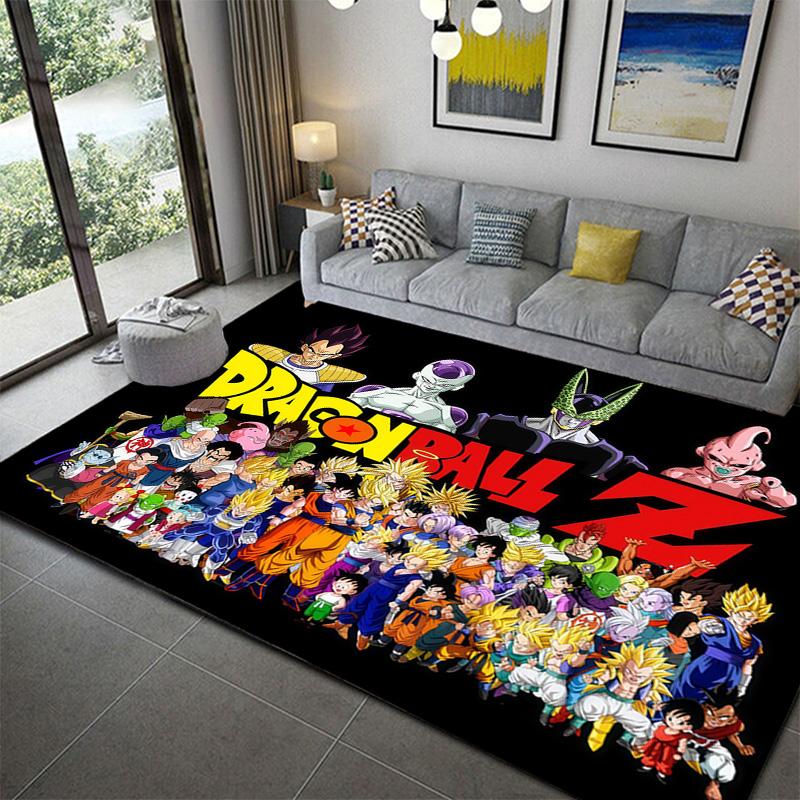 

Dragon Ball Modern Home Interior Carpetanime soft washable cartoon floor carpet 60x90cm