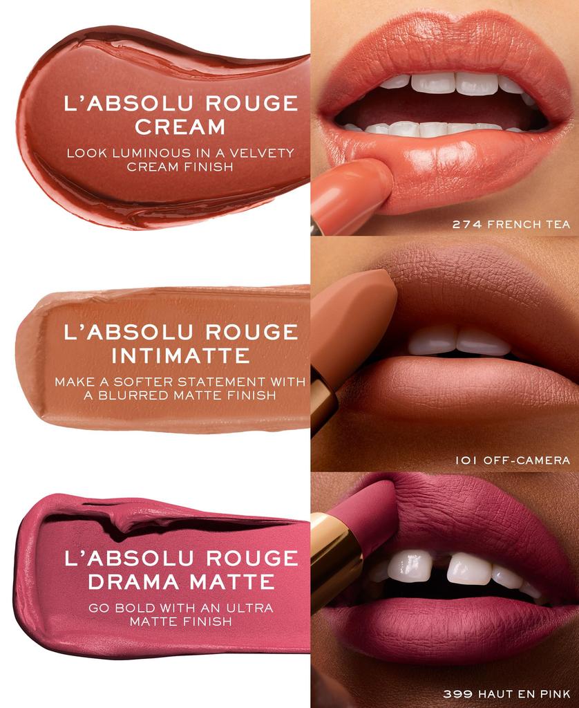 Rouge French Touch Leppestift Fuktighetsgivende Lepper LANCÔME L'Absolu Cream/196