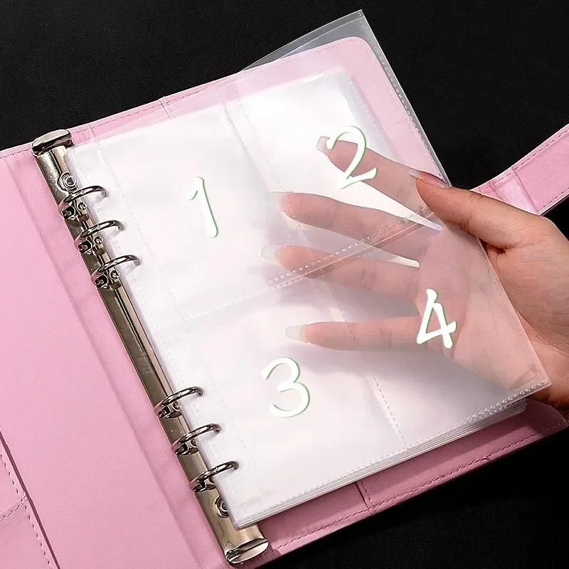 100 Days Envelope Savings Challenge Binder Save Money Challenges Loose-Leaf Binder Budget Binder with Cash Money Organizer