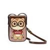 New Versatile and Stylish Phone Bag with Cartoon Contrasting Colors, Simple Single Shoulder Crossbody Bag