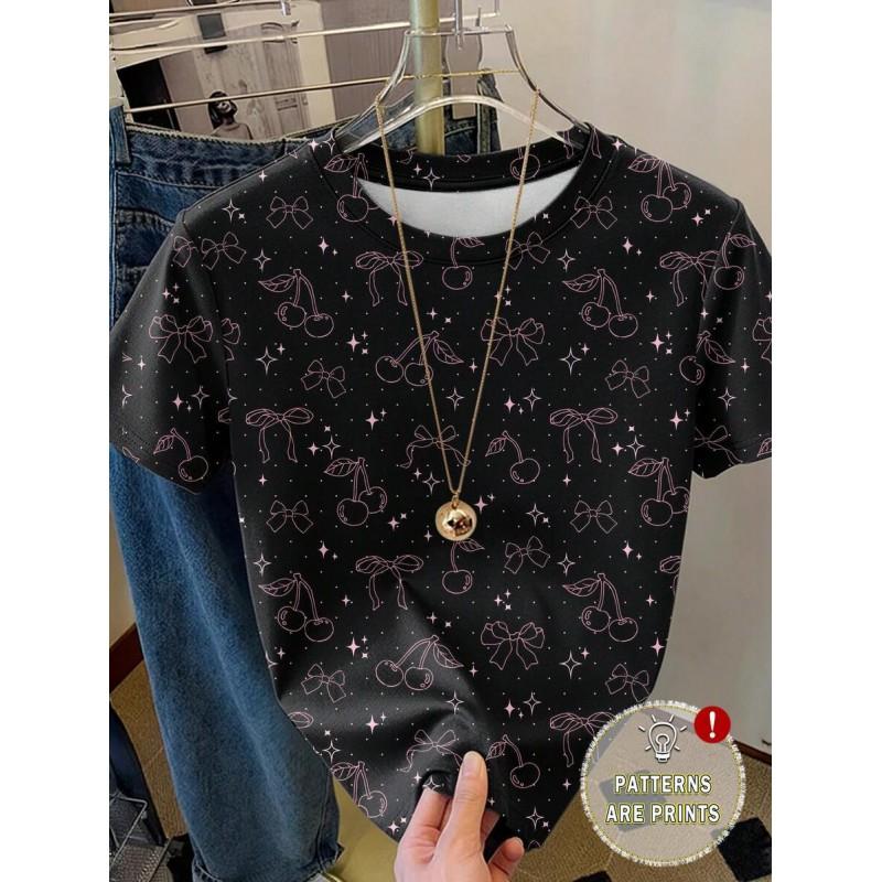 2025 Mens/Womens Comfortable Round Neck Short Sleeve T-Shirt With 3D Digital Print Urban Casual Style