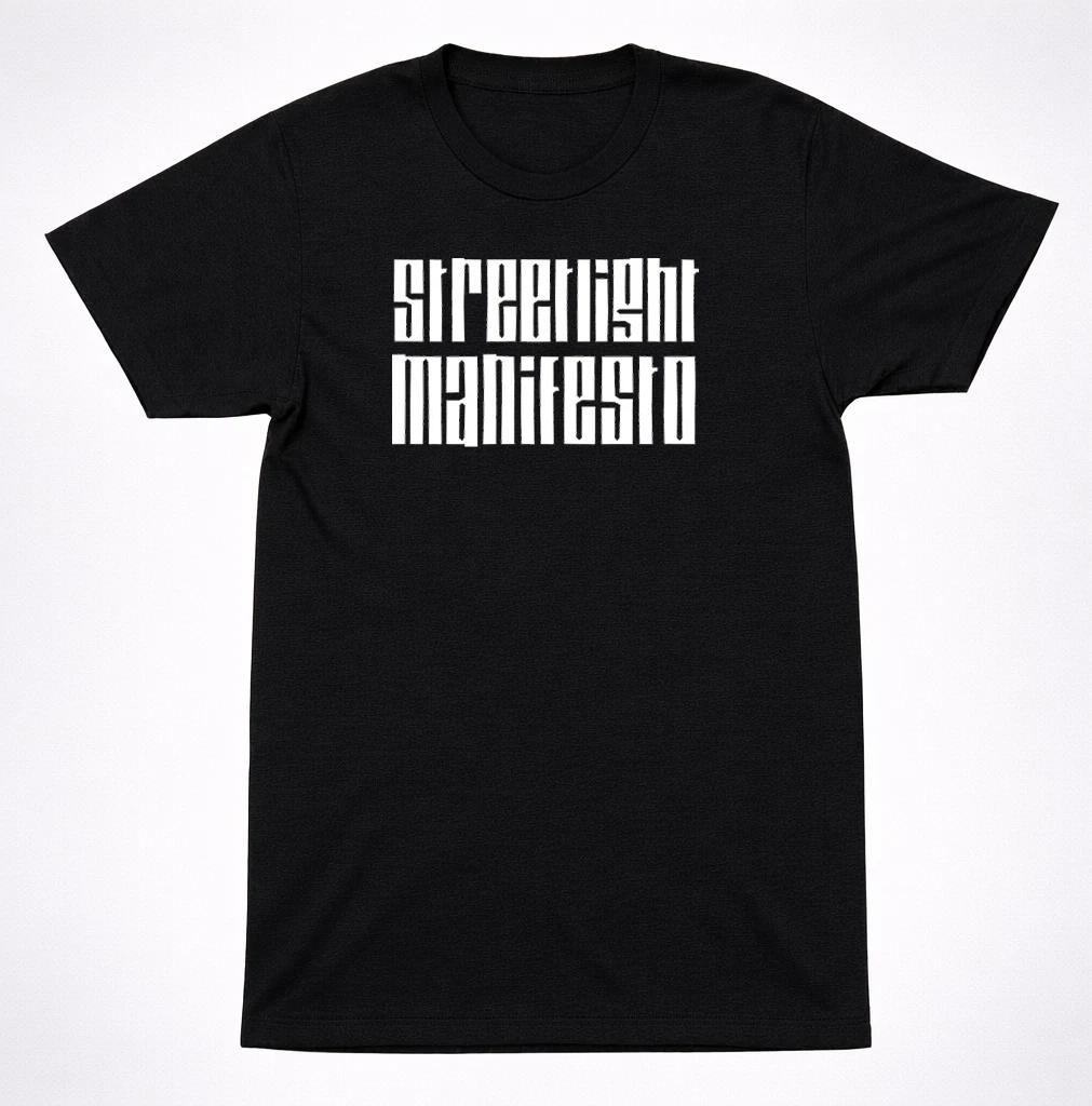 Streetlight Manifesto Logo T-Shirt – Ska Punk Brass Anthem Band Tee Black 4XL