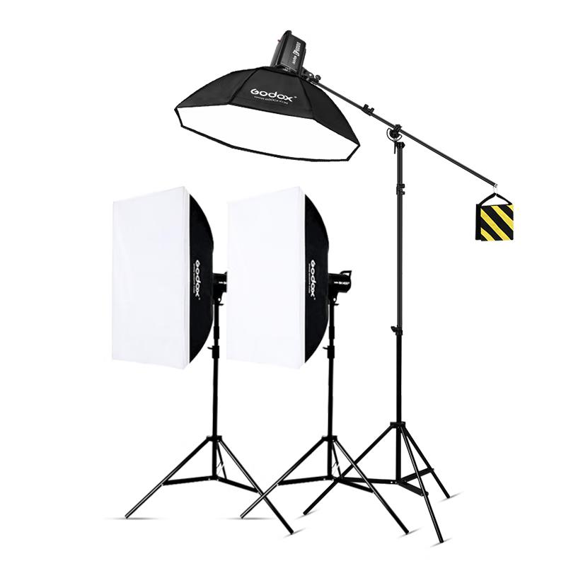Godox SK400II Series Studio Flash Light SK400II+DP600II (Three-Light Kit)