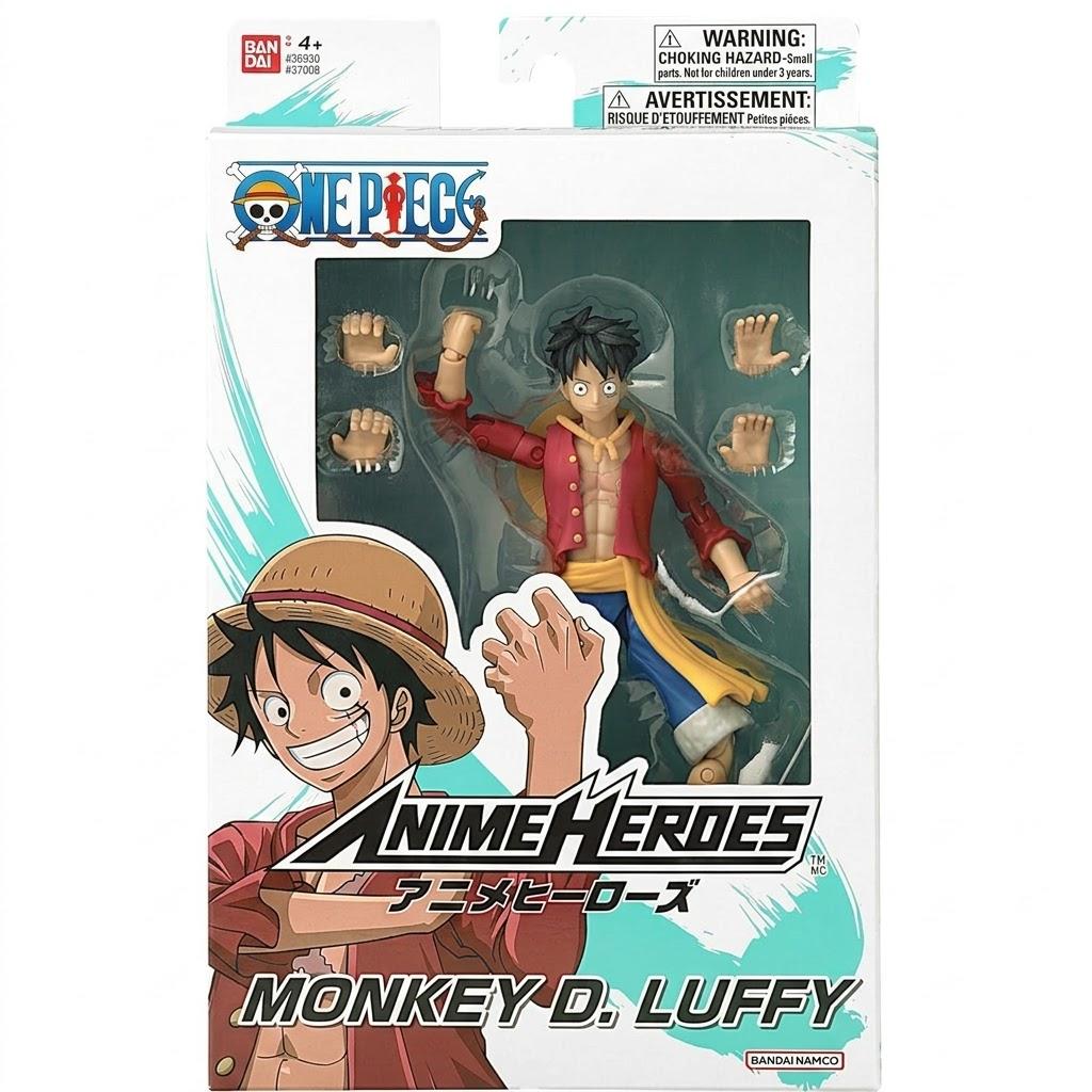 One Piece Monkey D. Luffy Action Figure - Anime Heroes Collection