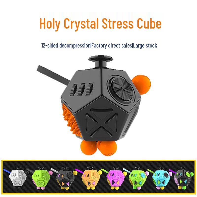 

12-Sided Second Generation Decompression Magic Cube Toy Set