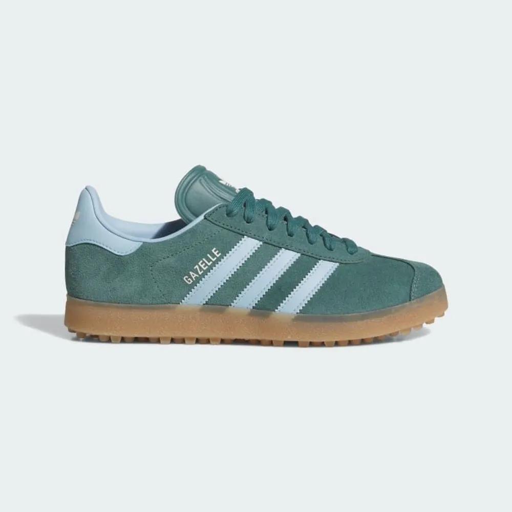 adidas Gazelle Golf Women's Golf Preloved Teal Clear Sky Gum Sneakers