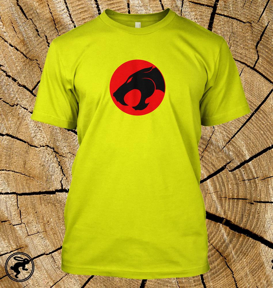 Thundercats Logo Retro Iconic T Shirt Science Fiction Tv Tee