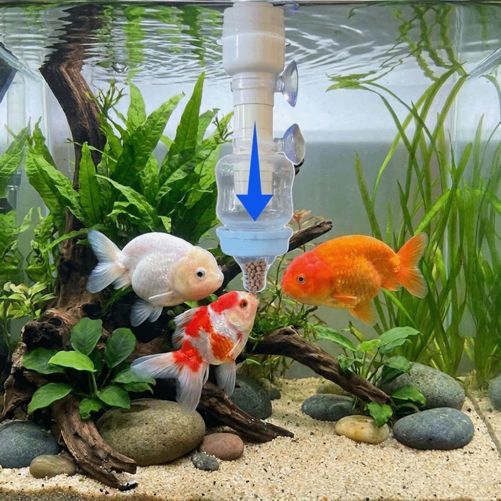 Precise Fish Pacifier Feeder No Turbid Water Fixed Point Food Dispenser Tank Environment