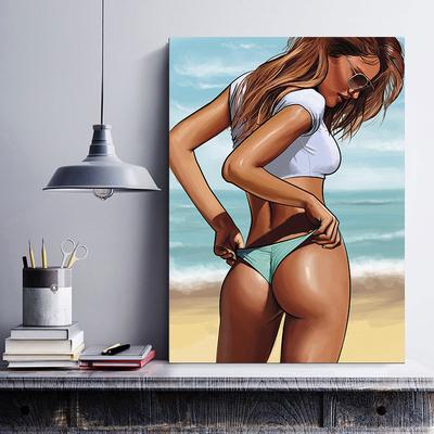 Leinwandposter, Heimdekoration, schöne Frauen, Pop-Art, Leinwandbild, Wandkunst für Wohnzimmer, Wanddekoration für Schlafzimmer, Heimdekoration
