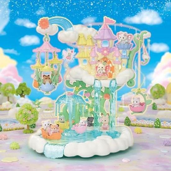 Sylvanian Families Amusement Park Sky Dream Color Fairy Castle Japan Toy Awards 2024 Character Division Excellence Award F-37 ST Mark Certification 3