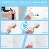 2Pcs Wall Patching Brush with 100g Latex Paint Quick Dry Small Wall Repair Paste Roller Portable Handheld Wall Paint Brush Tool
