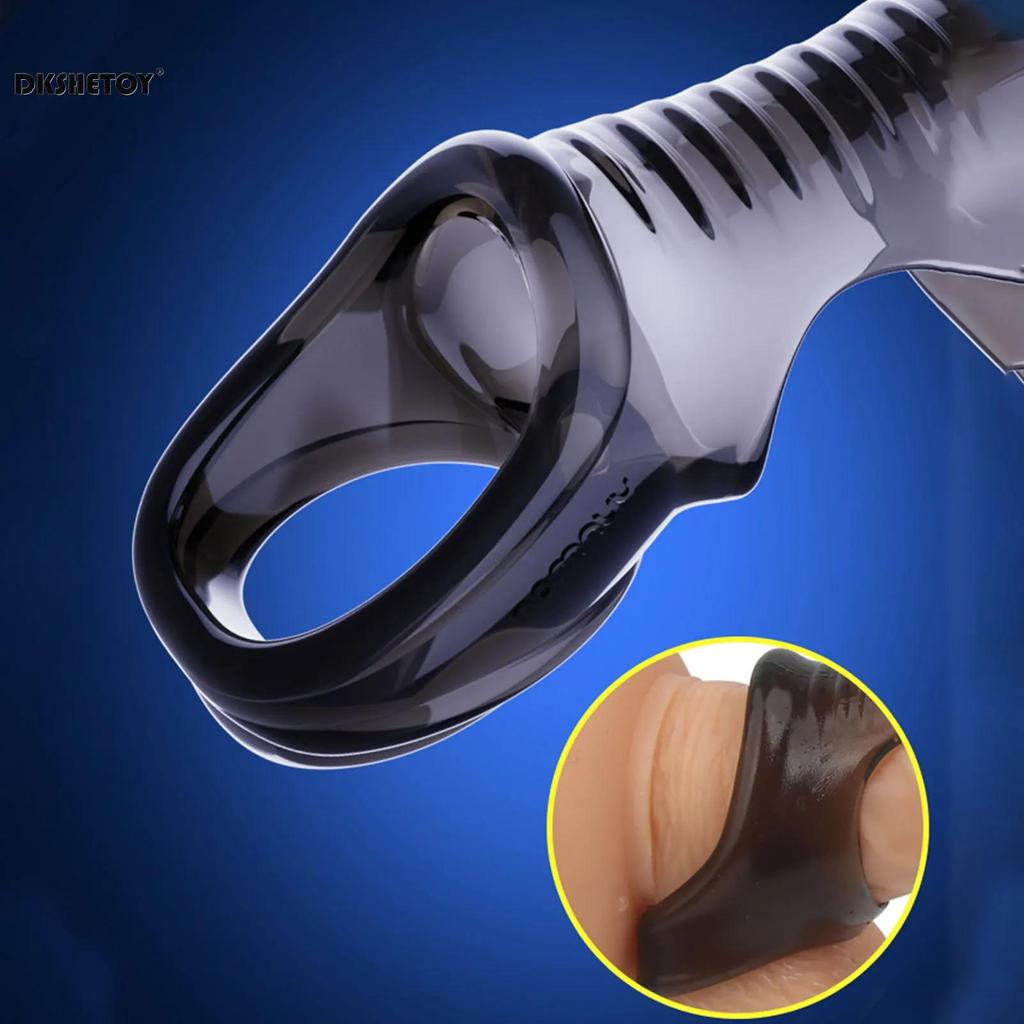 Penis Rings For Men Delay Ejaculation Stronger Erection Sex Toys Adult Supplies Nozzle Ring Cock Sex Toys for Couples 18+