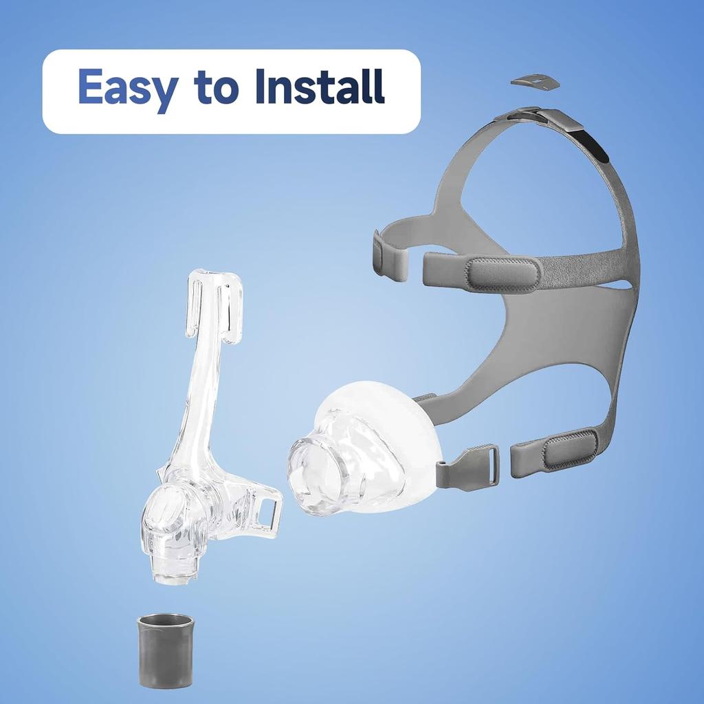 PalpitateC F&P Eson 2 Nasal Mask Headgear for Fisher and Paykel Simplus Full Face CPAP Mask, Eson CPAP Headgear - 1 Pack Replacement Straps