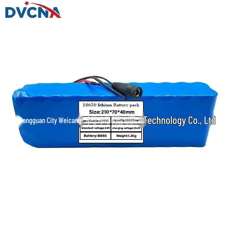 Cross-border 24V 20Ah E-bike Lithium Battery Pack with BMS