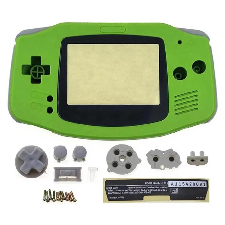 AGB-001 Older Handheld Repair Housing Kit with Shell Openings, Contact Layers and Screw Set for Service Stock Needs Daily
