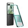 Applicable MOTO Razr60Ultra Folding Mobile Phone Case Electroplated Transparent Razr50Ultra Anti-drop Protective Case