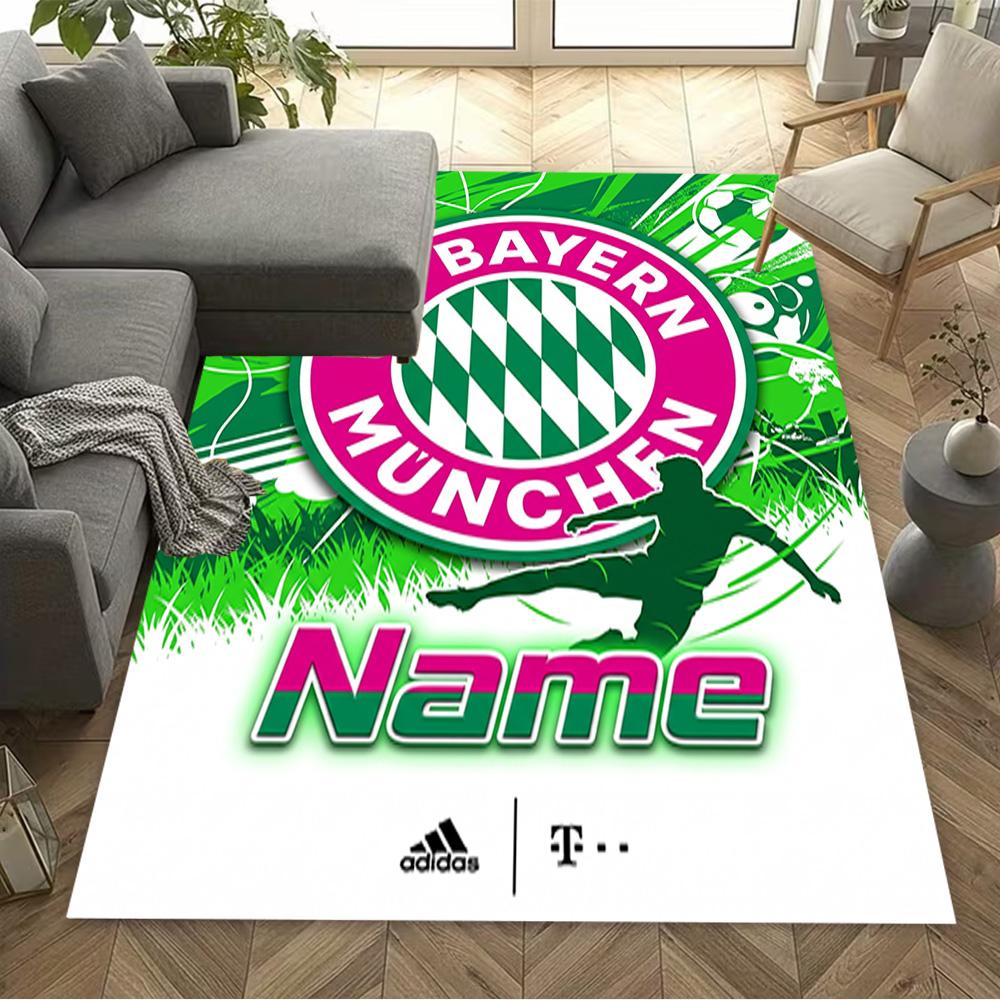 Bayern Munich Fan Poster Carpet Suitable for Study Room Outdoor Kitchen Dormitory Anti-slip Rug Decorate Offices Perfect Gift for Friends & Family