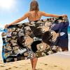 1Pc Detective Conan Mystery Beach Towel Quick Dry Multiuse For Beach Pool Gym Yoga Home Travel Christmas Halloween Xmas Gift L160