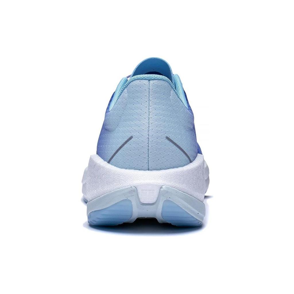 Li Ning Super Light 20 Fabric Slip Resistant Low Top Running Shoes Men's Blue ARBT001-8