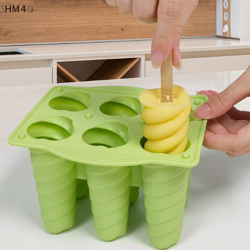 Popsicle Molds 6 Pieces Popsicle Molds Silicone BPA Free Ice  Easy Release Popsicle Mold 6 Sticks Ice Easy Release Mold