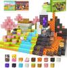 Magnetic World Magnetic Block Building Block Magnetic Block Set Cherry Blossom Princess Knight Stem Sensory Toys