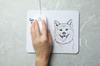 Akita, Akita Inu - Mouse Pad with Print, Personalized Dog-themed Mouse Pad, Unique Gadget for an Office Worker by Art-Dog Brand