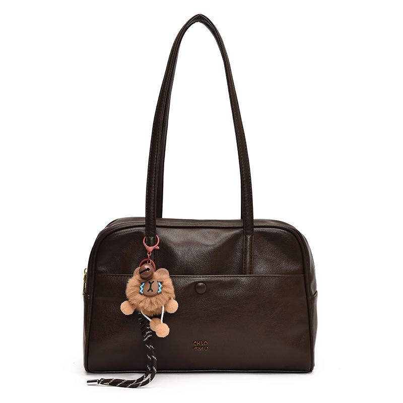 Retro bag women's large capacity 2025 new autumn and winter versatile casual shoulder underarm bag work commuter pillow bag