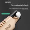Green Forest Heavy-Duty All-Steel Utility Knife: Industrial-Grade, Thickened, Durable, Large Wallpaper & Paper Cutter