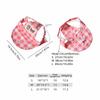 Cute Floral Print Pet Floral Sun Hat with Ear Holes Lightweight Dog Hat Comfortable Breathable Pet Headwear Photo Shooting