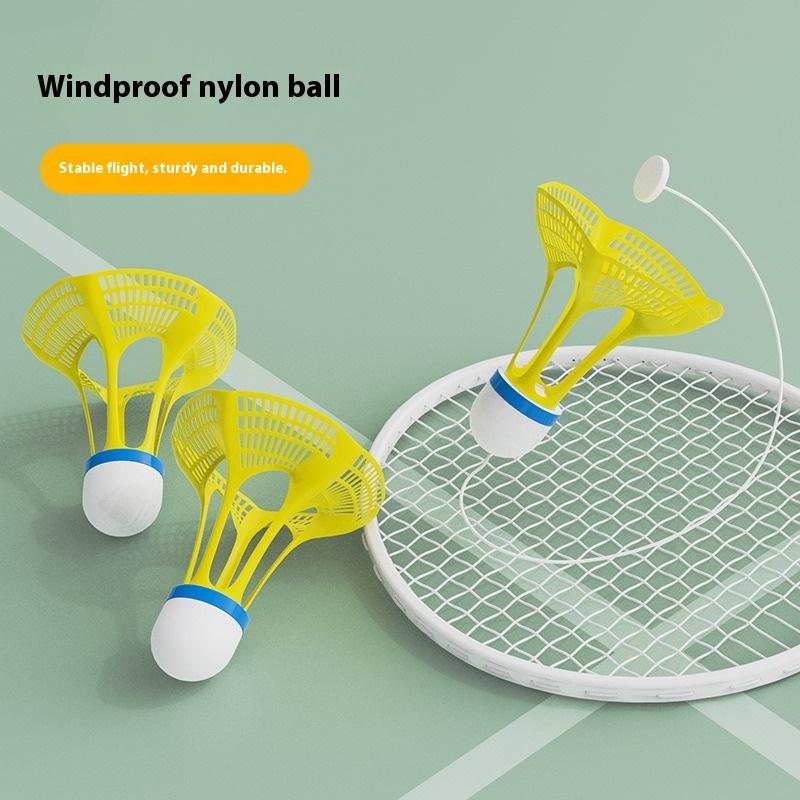 Professional Badminton Machine Robot Racket Training Sport Self-study Practice Training Accessory Badminton Trainers Stretch