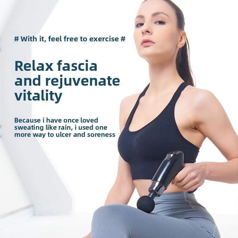 Pistol Fascia, Fascia Grab Mini Portabil Fitness Relaxare Musculară, Masaj Cervical Pistol Fascia