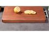 Premium Anti-Mildew Rosewood Cutting Board - Solid Wood Kitchen Worktop