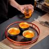 Cha Xun Colorful Peacock Glaze Master Teacup