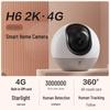 Ezviz H6 3MP 4G PTZ Home Security Camera (CN Version)