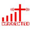Adesivo riflettente per auto e veicoli cristiani con croce connessa WiFi