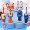 Zootopia 2 Animation Kinderzahnbürste Verwandlungsfähig Einziehbar Plüschborsten Nick Judy Tragbares Design Mundpflegebürste Für Kleinkinder