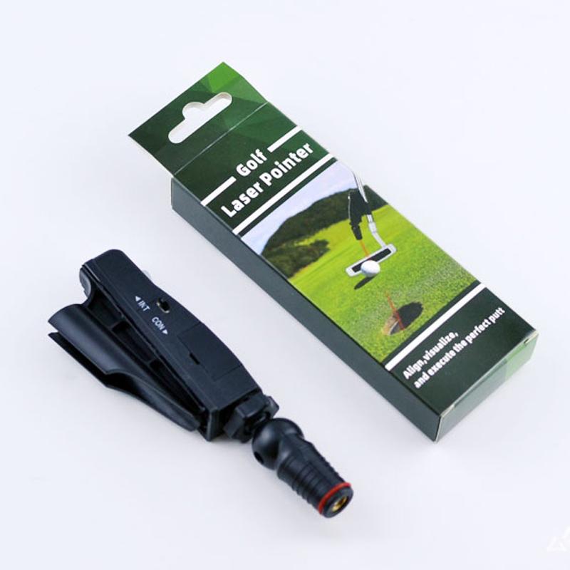 Golf Putter Laser Zielfernrohr Set Mit Stativ Schutzbox Golf Laser Putting Trainer Golf Putting Zielkorrektor Golf Übungslinie