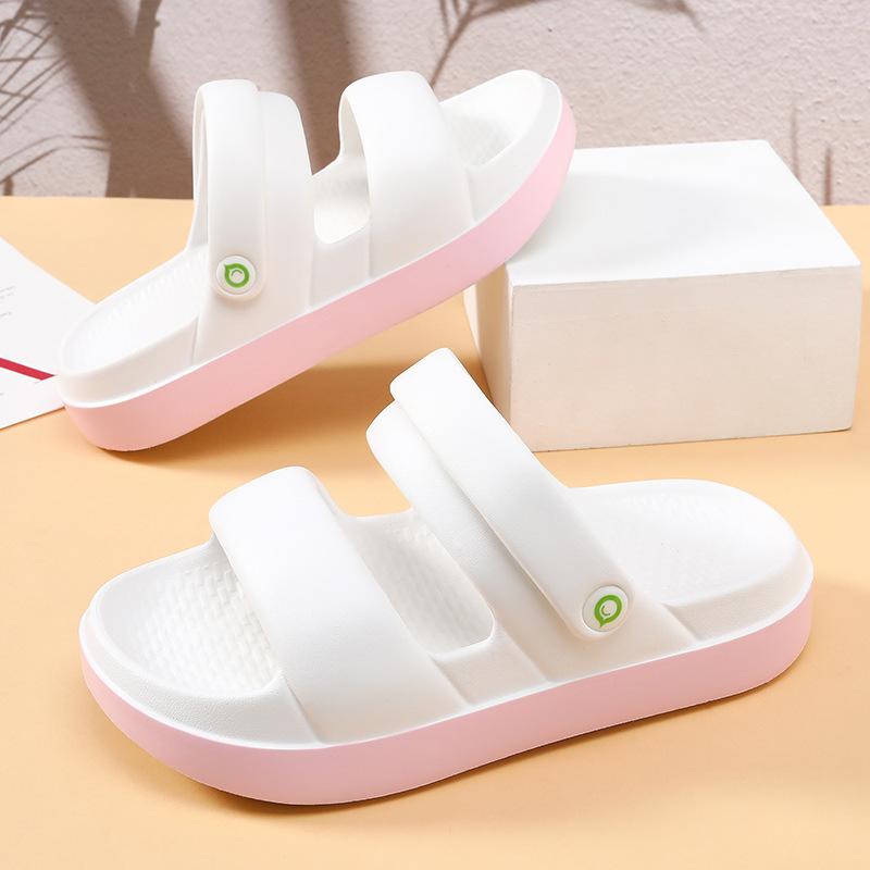 Flexible Soft Eva Boys Summer Slippers Trendy Nonslip Indoor Sandals For Kids In Fun Cartoon Designs