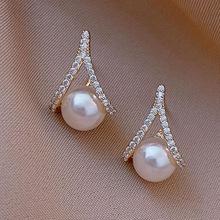 Simple Round Twisted Irregular Women's Earrings Exaggerated European and American Girl Earrings Plain Ring Earrings