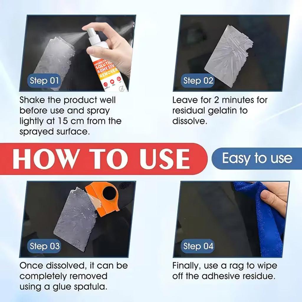 Adhesive Dissolving Spray Remover Can Safely Wipe Away Sticky Residue And Quickly Remove Labels.,100ml,