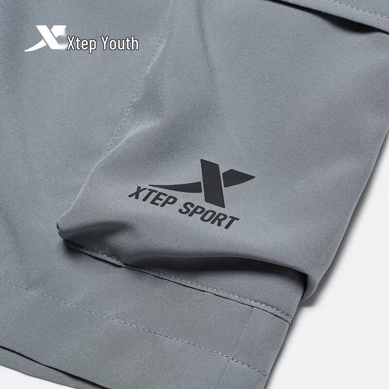Xtep Youth Boys Quick-Dry Summer Sport Shorts