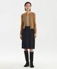 YOUTH Pleats Midi Skirt - Navy
