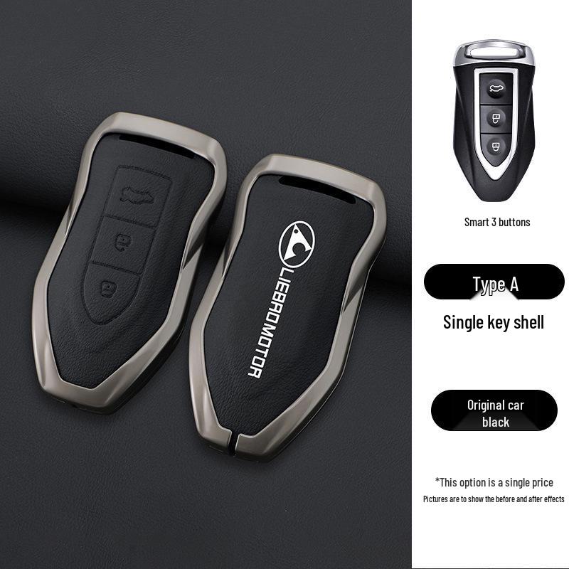 Genuine Leather Key Case for Cheetah CS10/CS9 Mattu Remote Control Key