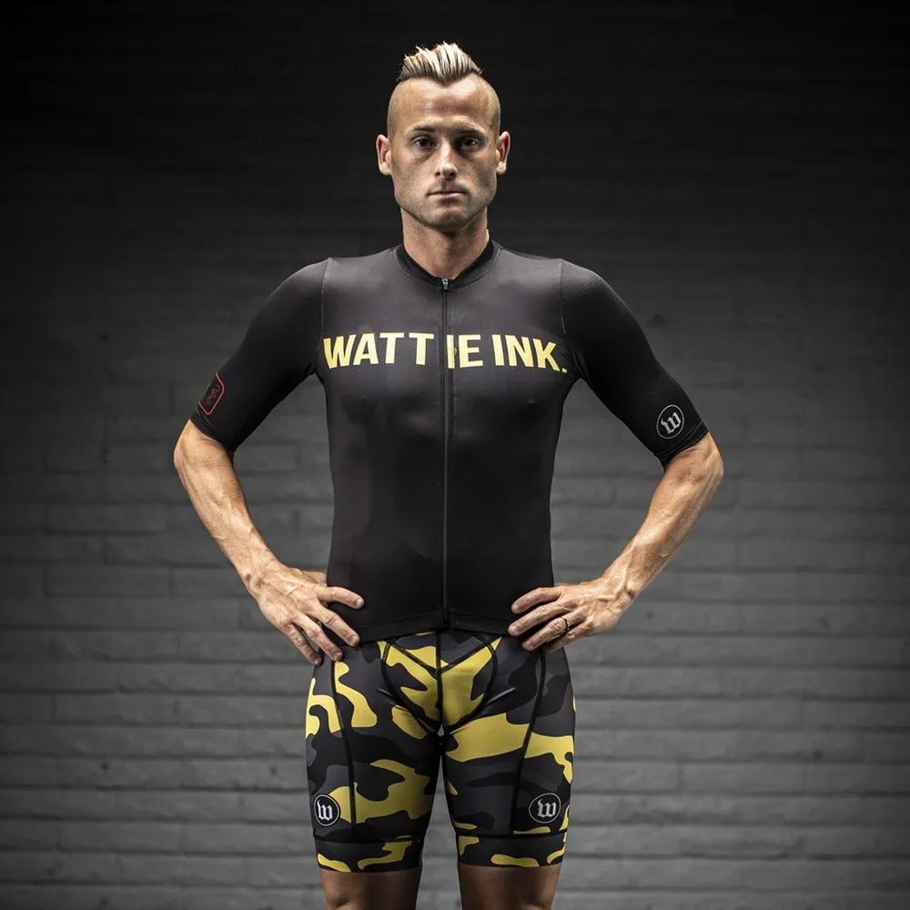 Wattie Ink Cycling Jersey Set MTB Uniform Bike Clothing Summer Breathable Cycling Clothes Bicycle Shirt Ropa Ciclismo Bib Pants
